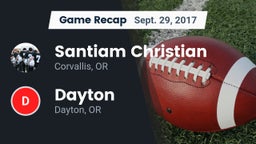 Recap: Santiam Christian  vs. Dayton  2017