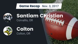 Recap: Santiam Christian  vs. Colton  2017