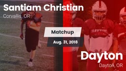 Matchup: Santiam Christian vs. Dayton  2018
