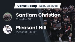Recap: Santiam Christian  vs. Pleasant Hill  2018