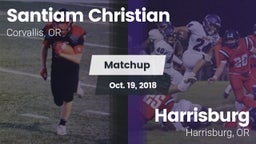 Matchup: Santiam Christian vs. Harrisburg  2018