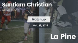 Matchup: Santiam Christian vs. La Pine 2018