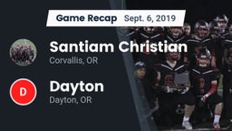 Recap: Santiam Christian  vs. Dayton  2019