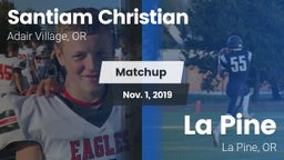 Matchup: Santiam Christian vs. La Pine  2019