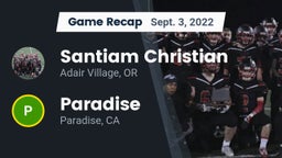 Recap: Santiam Christian  vs. Paradise  2022
