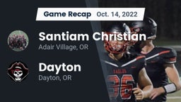 Recap: Santiam Christian  vs. Dayton  2022