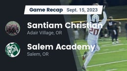 Recap: Santiam Christian  vs. Salem Academy  2023