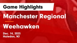Manchester Regional  vs Weehawken  Game Highlights - Dec. 14, 2023