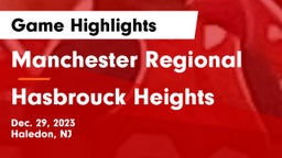 Manchester Regional  vs Hasbrouck Heights  Game Highlights - Dec. 29, 2023