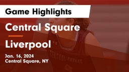 Central Square  vs Liverpool  Game Highlights - Jan. 16, 2024