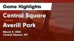 Central Square  vs Averill Park  Game Highlights - March 9, 2024