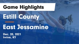Estill County  vs East Jessamine  Game Highlights - Dec. 20, 2021