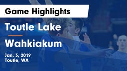 Toutle Lake  vs Wahkiakum  Game Highlights - Jan. 3, 2019