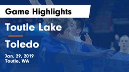 Toutle Lake  vs Toledo  Game Highlights - Jan. 29, 2019