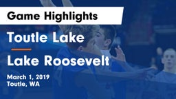 Toutle Lake  vs Lake Roosevelt  Game Highlights - March 1, 2019