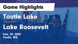 Toutle Lake  vs Lake Roosevelt  Game Highlights - Feb. 29, 2020