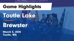 Toutle Lake  vs Brewster  Game Highlights - March 5, 2020