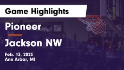 Pioneer  vs Jackson NW Game Highlights - Feb. 13, 2023