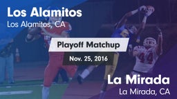 Matchup: Los Alamitos High vs. La Mirada  2016