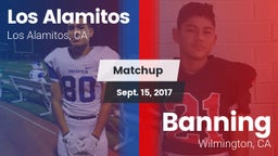 Matchup: Los Alamitos High vs. Banning  2017