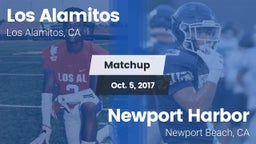 Matchup: Los Alamitos High vs. Newport Harbor  2017