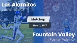 Matchup: Los Alamitos High vs. Fountain Valley  2017
