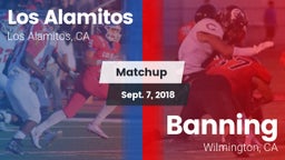 Matchup: Los Alamitos High vs. Banning  2018
