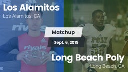 Matchup: Los Alamitos High vs. Long Beach Poly  2019