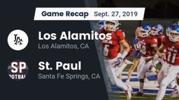 Recap: Los Alamitos  vs. St. Paul  2019