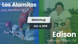 Matchup: Los Alamitos High vs. Edison  2019