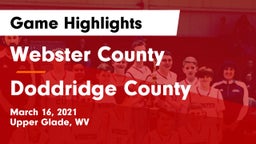 Webster County  vs Doddridge County  Game Highlights - March 16, 2021