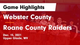 Webster County  vs Roane County Raiders Game Highlights - Dec. 15, 2021