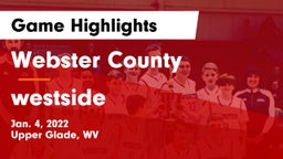 Webster County  vs westside Game Highlights - Jan. 4, 2022