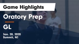 Oratory Prep  vs GL Game Highlights - Jan. 28, 2020