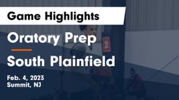 Oratory Prep  vs South Plainfield  Game Highlights - Feb. 4, 2023