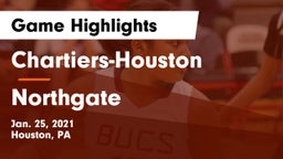 Chartiers-Houston  vs Northgate  Game Highlights - Jan. 25, 2021