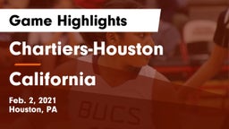 Chartiers-Houston  vs California  Game Highlights - Feb. 2, 2021