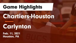 Chartiers-Houston  vs Carlynton  Game Highlights - Feb. 11, 2021