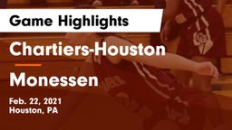 Chartiers-Houston  vs Monessen  Game Highlights - Feb. 22, 2021