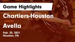 Chartiers-Houston  vs Avella  Game Highlights - Feb. 25, 2021