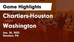 Chartiers-Houston  vs Washington  Game Highlights - Jan. 30, 2023