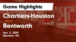Chartiers-Houston  vs Bentworth  Game Highlights - Jan. 2, 2024