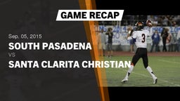Recap: South Pasadena  vs. Santa Clarita Christian 2015