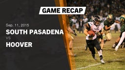 Recap: South Pasadena  vs. Hoover  2015