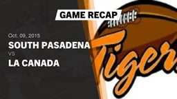 Recap: South Pasadena  vs. La Canada  2015