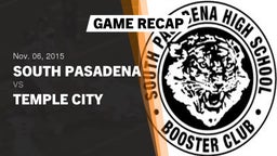 Recap: South Pasadena  vs. Temple City  2015