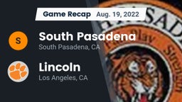 Recap: South Pasadena  vs. Lincoln  2022