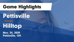 Pettisville  vs Hilltop  Game Highlights - Nov. 24, 2020
