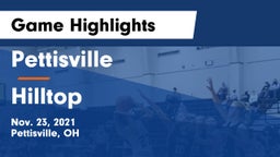 Pettisville  vs Hilltop  Game Highlights - Nov. 23, 2021