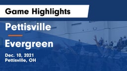Pettisville  vs Evergreen  Game Highlights - Dec. 10, 2021
